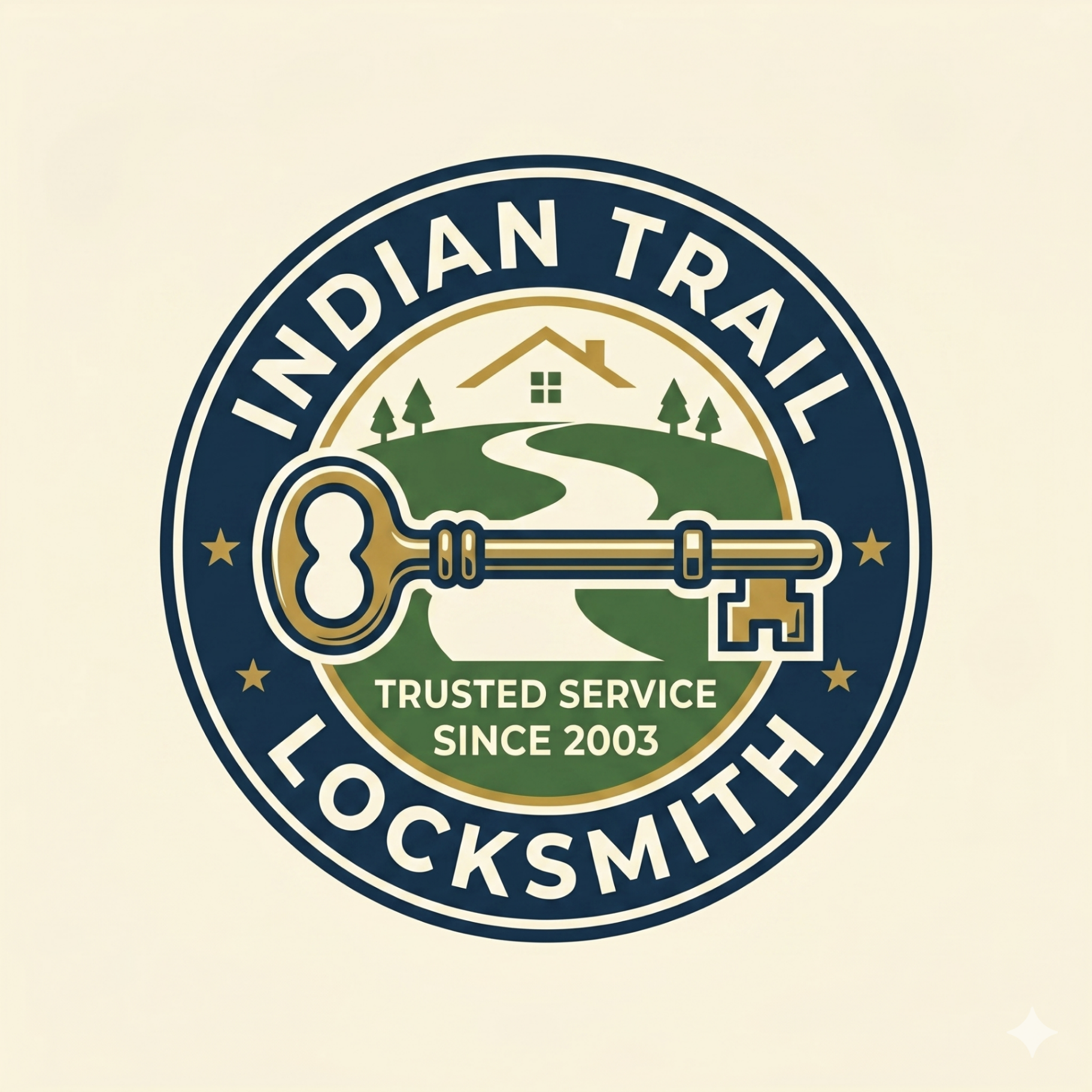 Indian Trail Locksmith logo — your local locksmith in Indian Trail, NC